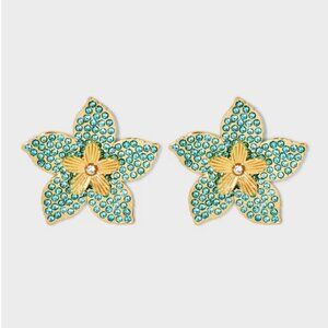 NWOT - Sugarfix By Baublebar Petal To The Metal Earrings